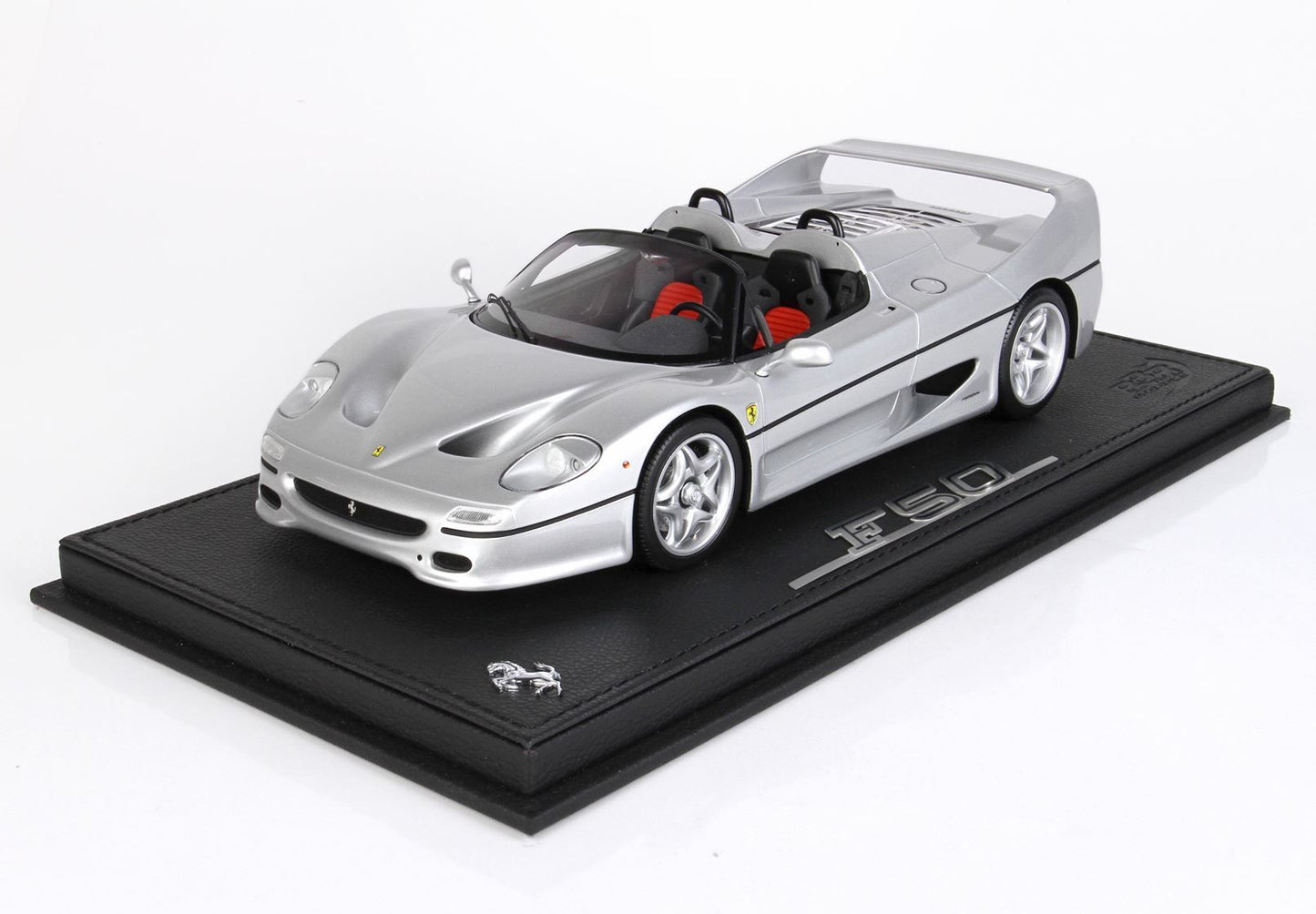 FERRARI F50 COUPÉ 1995 VERSION SPIDER ARGENTO NURBURGRING METALLIZZATO - Vroomi