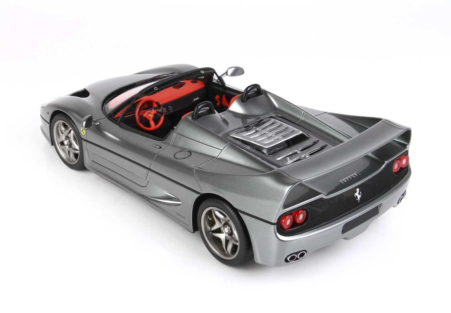 FERRARI F50 COUPÉ 1995 VERSION SPIDER GRIGIO FERRO METALLIZZATO - Vroomi