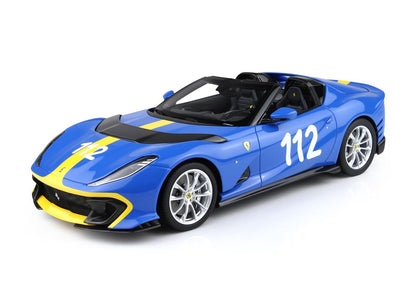 FERRARI 812 COMPETIZIONE A FRENCH RACING BLUE - Vroomi