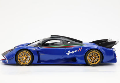PAGANI HUAYRA R NERO OPACO E BLU FRANCIA - Vroomi