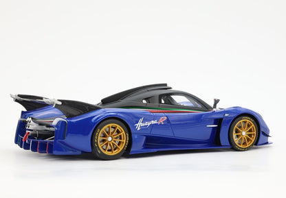 PAGANI HUAYRA R NERO OPACO E BLU FRANCIA - Vroomi
