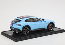 FERRARI PUROSANGUE BASE CARBONIO AZZURRO LA PLATA - Vroomi