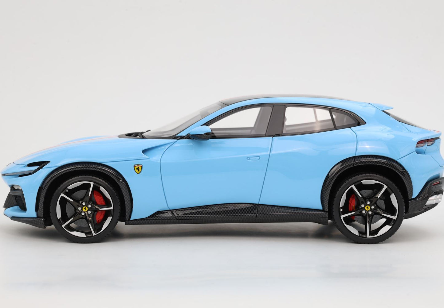 FERRARI PUROSANGUE BASE CARBONIO AZZURRO LA PLATA - Vroomi