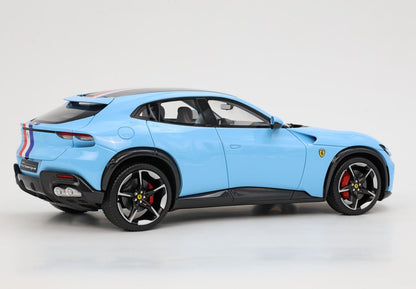 FERRARI PUROSANGUE BASE CARBONIO AZZURRO LA PLATA - Vroomi