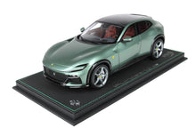 FERRARI PUROSANGUE VOITURE PERSONNELLE PIERO LARDI FERRARI VERDE DORA - TOIT EN FIBRE DE CARBONE - Vroomi