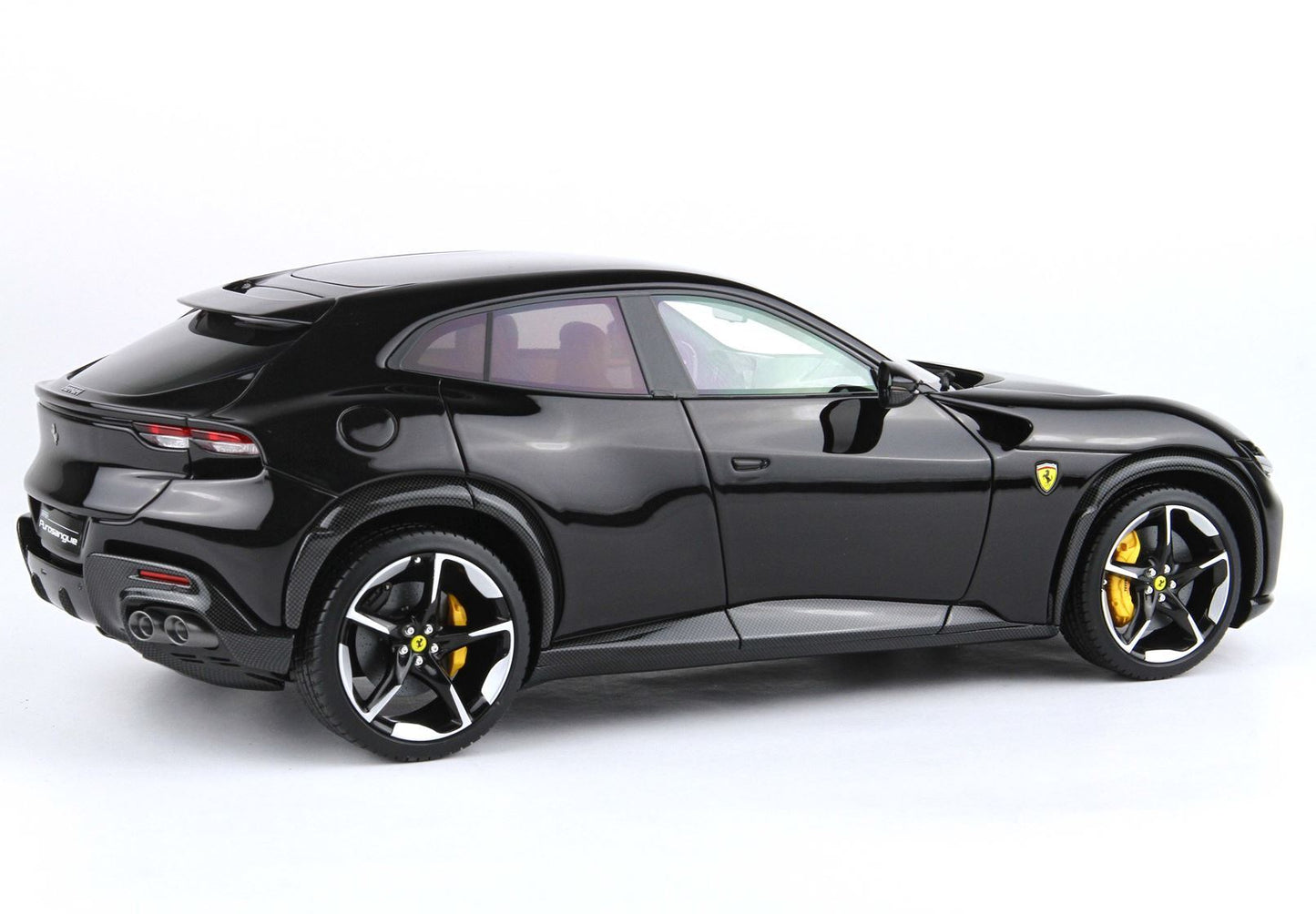 FERRARI PUROSANGUE - TOIT PANORAMIQUE NOIR PUROSANGUE - BASE ROUGE - Vroomi