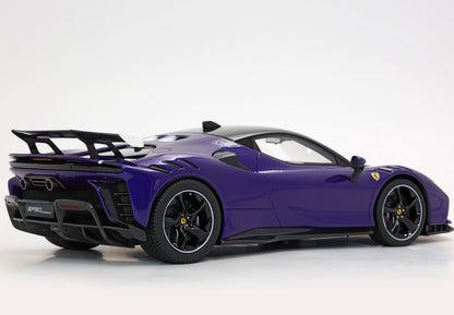 FERRARI SF90 XX STRADALE VIOLET21 - TOIT NOIR - INTÉRIEUR BLANC - Vroomi