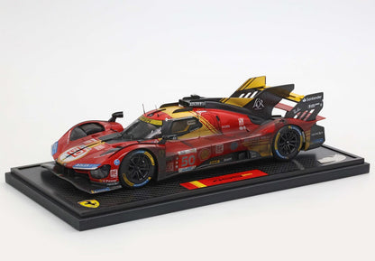 FERRARI 499P VOITURE N° 50 - VAINQUEUR DES 24 HEURES DU MANS 2024 ÉDITION DIRTY - Vroomi