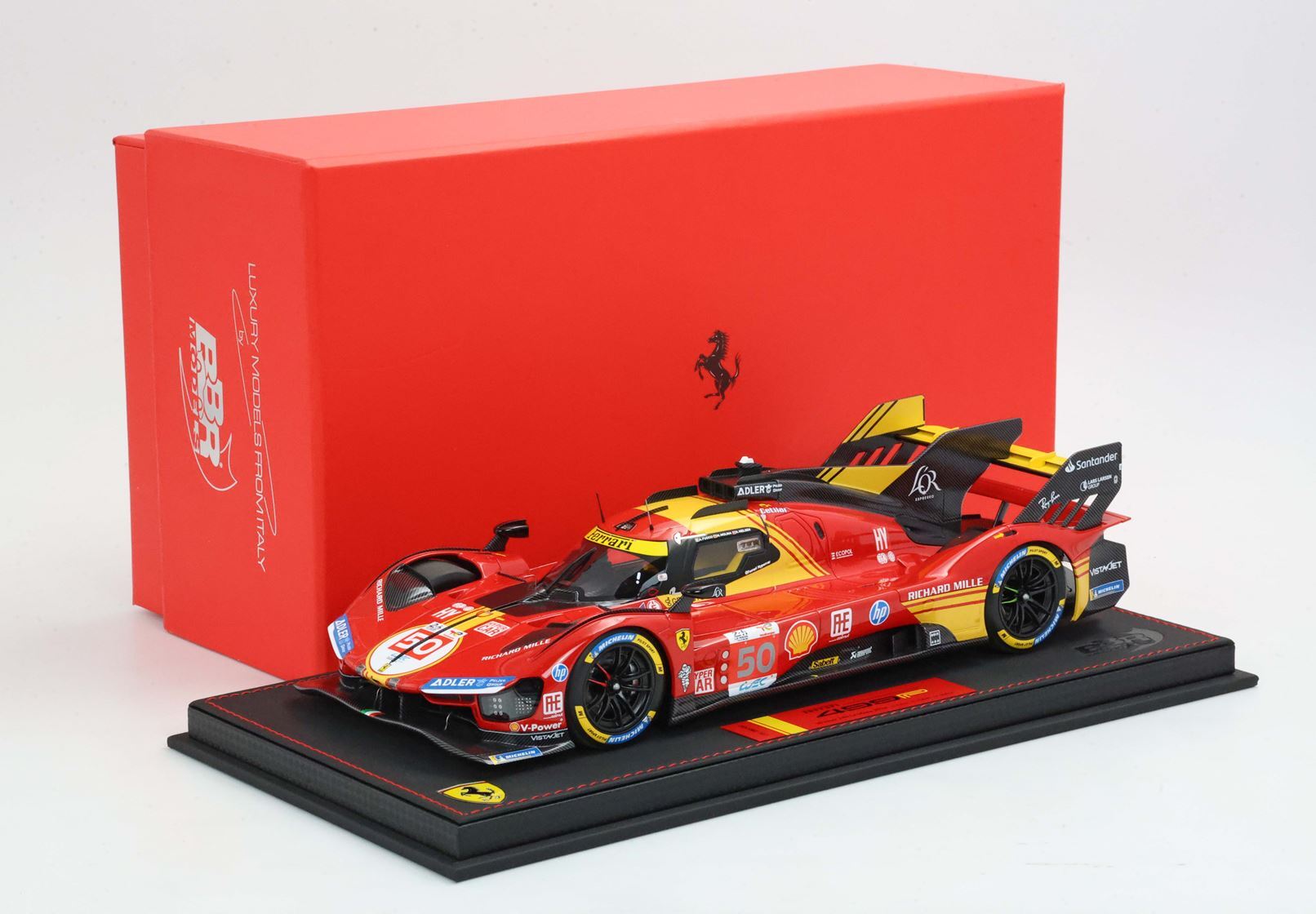 FERRARI 499P VOITURE N° 50 - VAINQUEUR DES 24 HEURES DU MANS 2024 FUOCO NIELSEN MOLINA - Vroomi