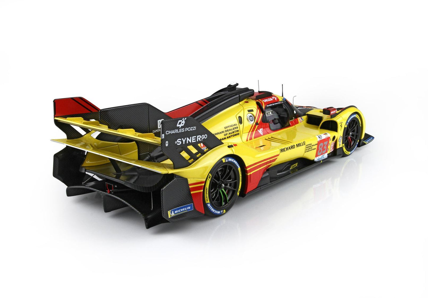 FERRARI 499P VOITURE N° 83 - 24H LE MANS 2024 PILOTES KUBICA ET SHWARTZMAN - Vroomi