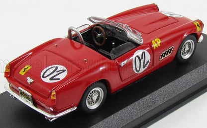 FERRARI - 250 SPIDER CALIFORNIA N 2 WINNER 2h RELAY MARLBORO CUP - CHASSIS #1085 1961 A.WYLIE - RED