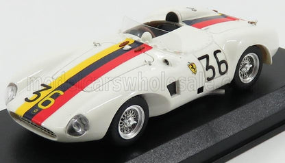 FERRARI - 625LM SPIDER ch.0637 N 36 VENEZUELA GP 1956 P.DROGO - WHITE