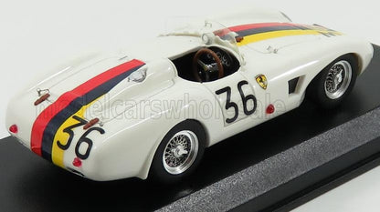 FERRARI - 625LM SPIDER ch.0637 N 36 VENEZUELA GP 1956 P.DROGO - WHITE
