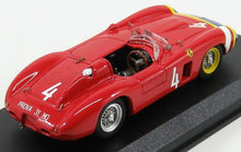 FERRARI - 860 MONZA ch.0626 N 4 3rd 1000km NURBURGRING 1956 PORTAGO - GENDEBIEN - RED BLUE