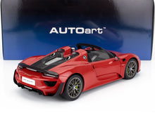 PORSCHE - 918 SPYDER PACCHETTO WEISSACH 2013 - ROSSO