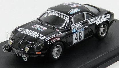 RENAULT - A110 ALPINE COUPE N 48 RALLY RAC 1978 B.SABY - M.GUEGAN - NERO