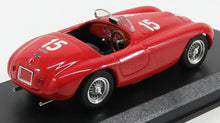 FERRARI - 166MM BARCHETTA ch.0016 N 15 WINNER LUXEMBURG GP 1949 L.VILLORESI - RED