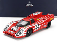 PORSCHE - 917K 4.9L TEAM SALZBURG N 23 VINCITORE 24h LE MANS 1970 HANS HERRMANN - RICHARD ATTWOOD - BIANCO ROSSO