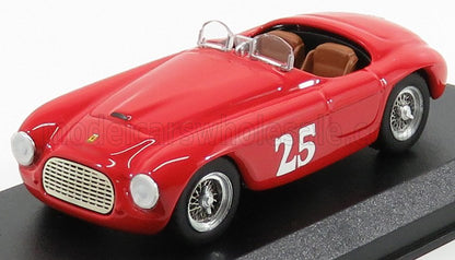 FERRARI - 166 TOURING BARCHETTA N 25 WINNER PALM SPRINGS 1951 M.LEWIS - RED
