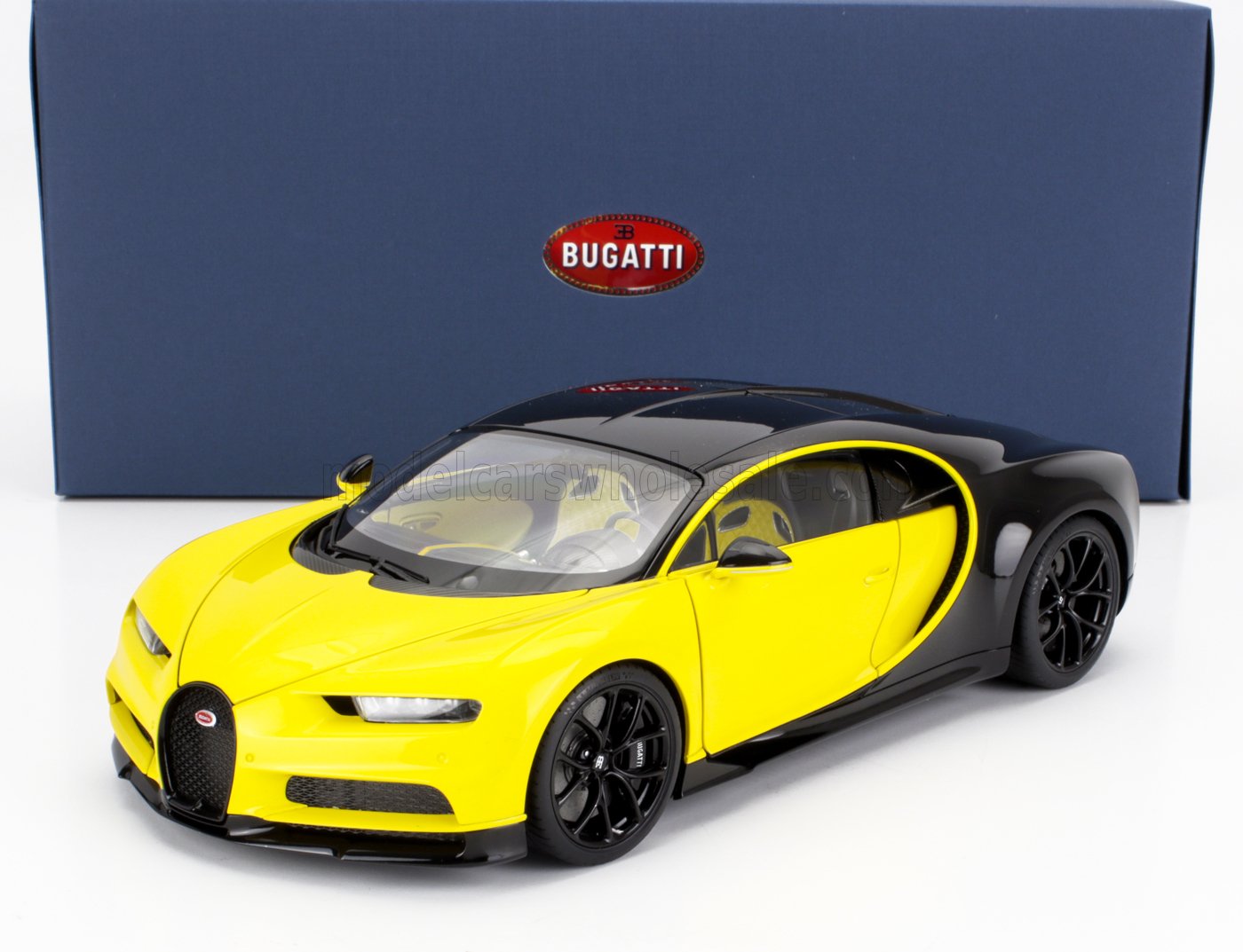 BUGATTI - CHIRON 2017 - GIALLO NERO