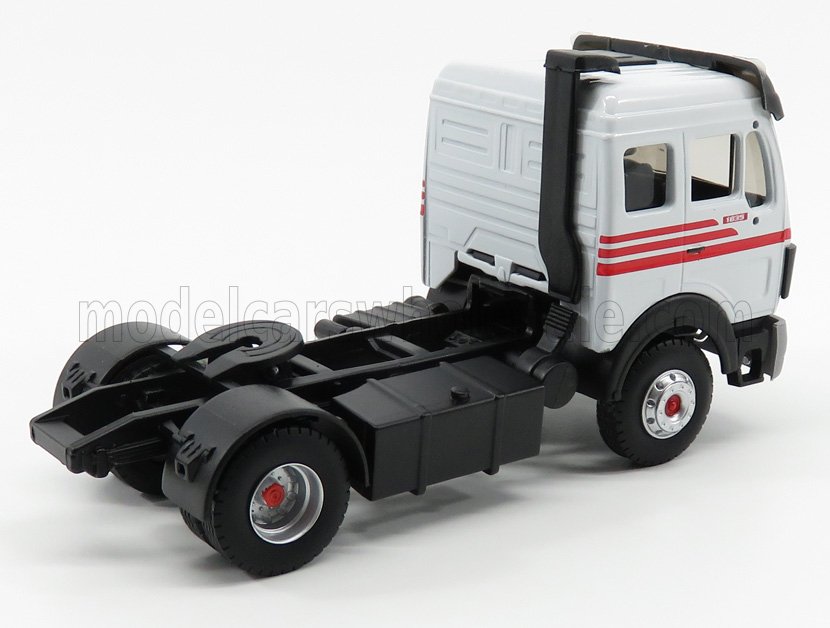 MERCEDES BENZ - 1835 TRATTORE STRADALE 2 ASSI 1998 - BIANCO ROSSO - Vroomi