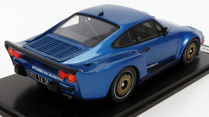 PORSCHE - 911 930 BITURBO 3.3 ALMERAS 1993 - BLUE MET - Vroomi