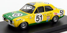 FORD ENGLAND  ESCORT MKI N 51 24h SPA FRANCORCHAMPS 1971 H.AKERSLOOT - Y.FONTAINE - GIALLO VERDE