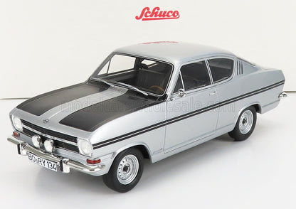 OPEL - KADETT B RALLY COUPE 1966 - ARGENTO NERO - Vroomi