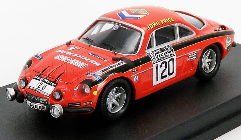 RENAULT | A110 ALPINE N 120 RALLY RAC LOMBARD 1972 J.PRICE - M.TURNER