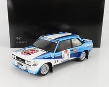 FIAT - 131 ABARTH TEAM FIAT WORKS N 1 RALLY COSTA SMERALDA 1981 M.ALEN - I.KIVIMAKI - 2 TONI BLU BIANCO
