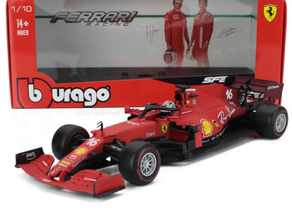 FERRARI | F1 SF21 TEAM SCUDERIA FERRARI MISSIONE WINNOW N 16 STAGIONE 2021 CHARLES LECLERC