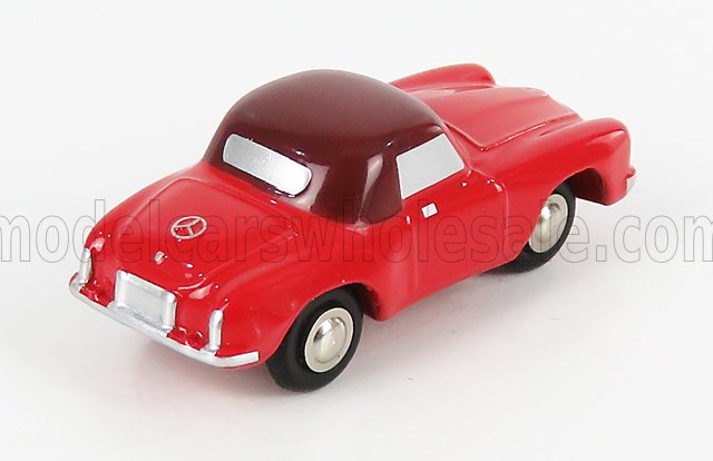 MERCEDES BENZ - CLASSE SL 190SL SPIDER 1955 - AUTO PERSONALE N.ROSEMARIE - ROSSA - Vroomi