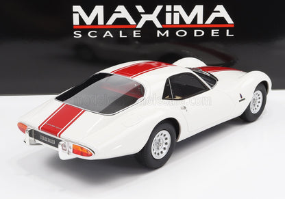 ALFA ROMEO - GIULIA TZ2 COUPE PININFARINA 1965 - BIANCO ROSSO