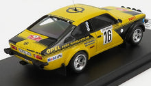 OPEL - KADETT C GT/E (versione notturna) N 16 4° RALLY MONTECARLO 1976 WALTER ROHRL - JOCHEN BERGER - GIALLO NERO