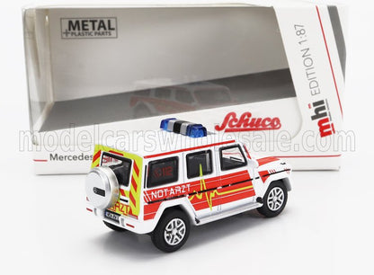 MERCEDES BENZ - CLASSE G NOTARZT POLICE 1995 - BIANCO ROSSO - Vroomi