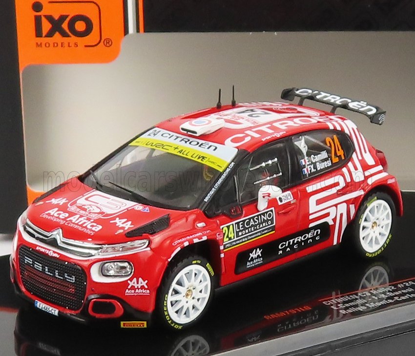 CITROEN | C3 RALLY2 N 24 RALLY MONTECARLO 2021 E.CAMILLI - F.X.BURESI