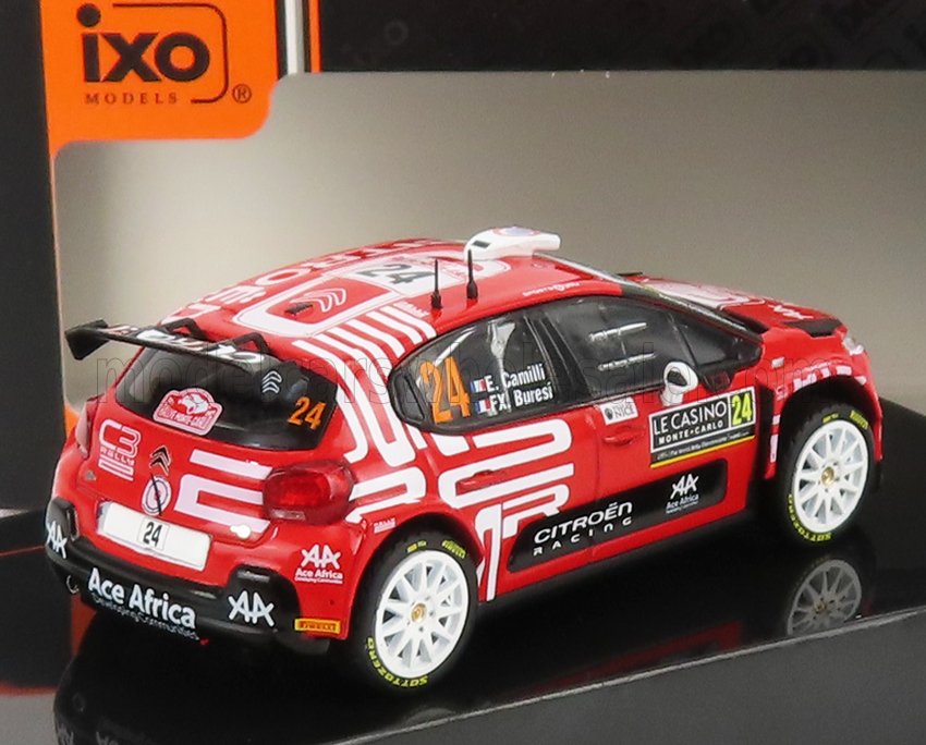 CITROEN | C3 RALLY2 N 24 RALLY MONTECARLO 2021 E.CAMILLI - F.X.BURESI