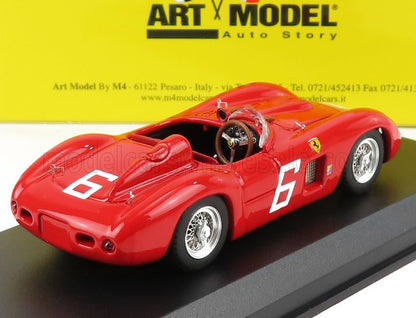 FERRARI - 500TR ch0612 N 6 WINNER PRELIMINARY SMARTT FIELD 1956 E.LUNKEN - RED