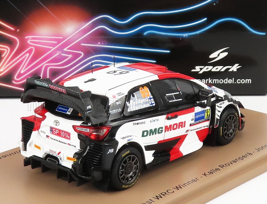 TOYOTA | YARIS WRC TEAM TOYOTA GAZOO RACING WRT N 69 VINCITORE RALLY ESTONIA 2021 K.ROVANPERA - J.HALTTUNEN