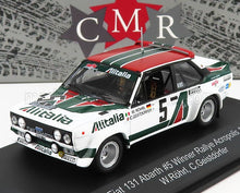 FIAT | 131 ABARTH ALITALIA N 5 VINCITRICE DEL RALLY ACROPOLIS 1978 W.ROHRL - C.GEISTDORFER