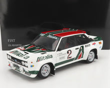 FIAT - 131 ABARTH ALITALIA (versione notturna) N 2 4° RALLY MONTECARLO 1978 WALTER ROHRL - CHRISTIAN GEISTDORFER - BIANCO VERDE ROSSO