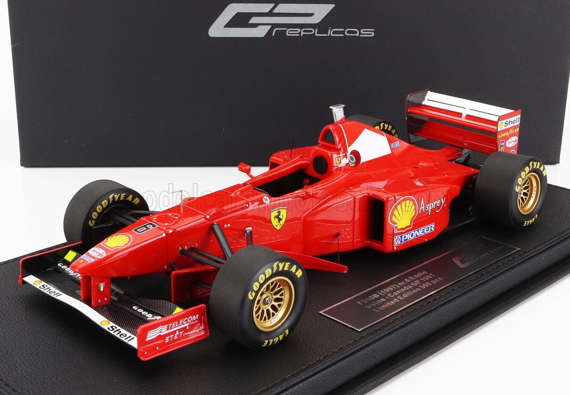 FERRARI | F1 F310B TEAM SCUDERIA FERRARI MARLBORO N 6 CANADA GP 1997 EDDIE IRVINE - CON VETRINA - CON VETRINA