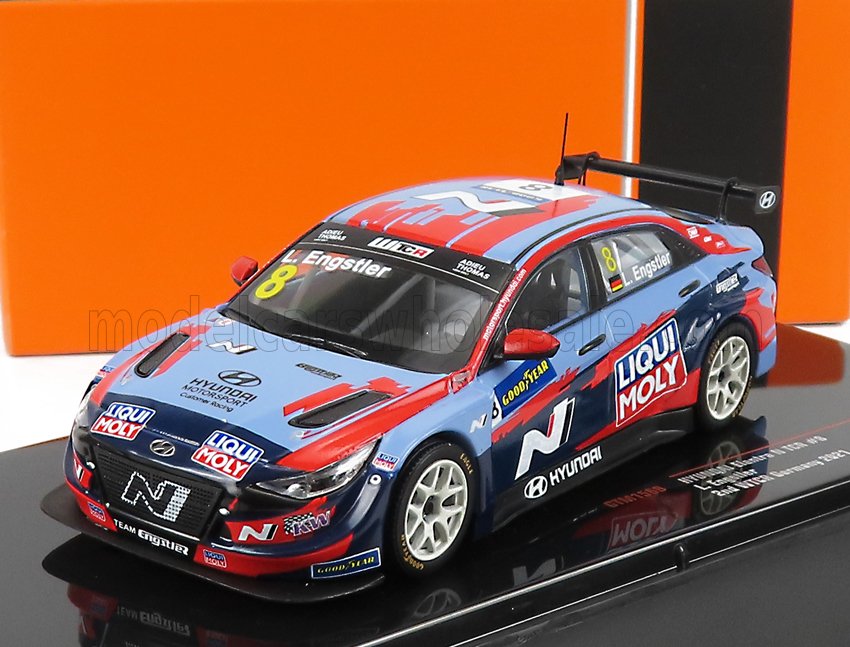 HYUNDAI | ELANTRA N TCR TEAM LIQUI MOLY N 8 WTCR GERMANIA 2021 L.ENGSTLER