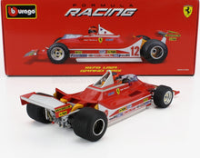 FERRARI | F1 312T4 N 12 VINCITRICE WATKINS GLEN GP USA (CON FIGURA DEL PILOTA E RUOTE DA PIOGGIA) 1979 GILLES VILLENEUVE