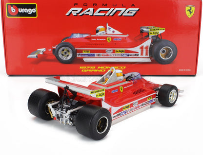 FERRARI | F1 312T4 CODA CORTA N 11 VINCITORE GP DI MONACO JODY SCHECKTER (CON IL PILOTA) 1979 CAMPIONE DEL MONDO