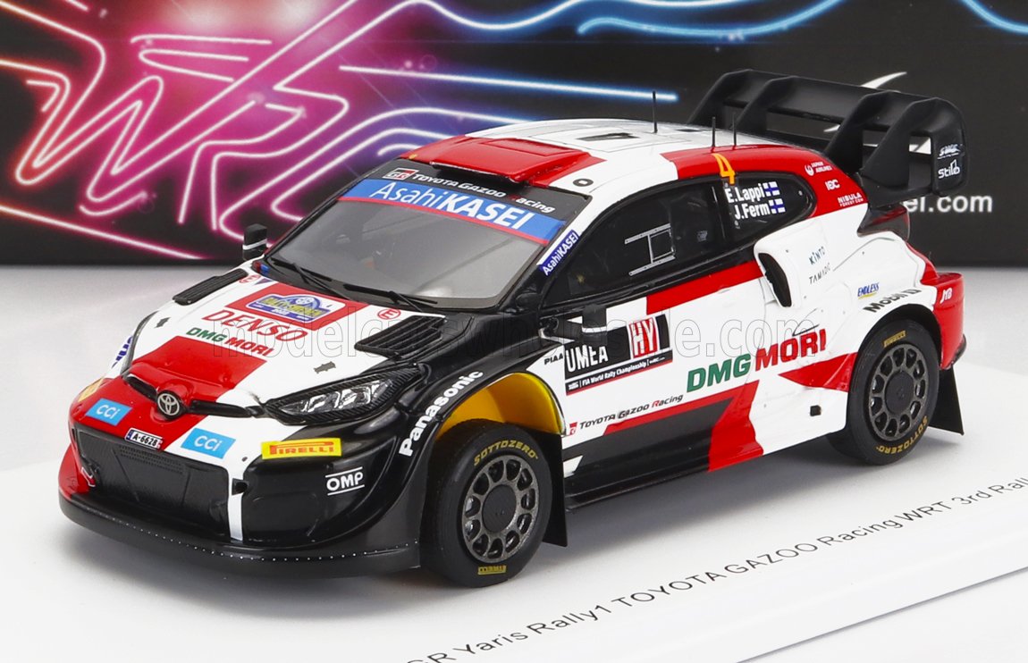 TOYOTA | YARIS GR RALLY1 TEAM TOYOTA GAZOO RACING WRT N 4 3° RALLY SVEZIA 2022 E.LAPPI - J.FERM