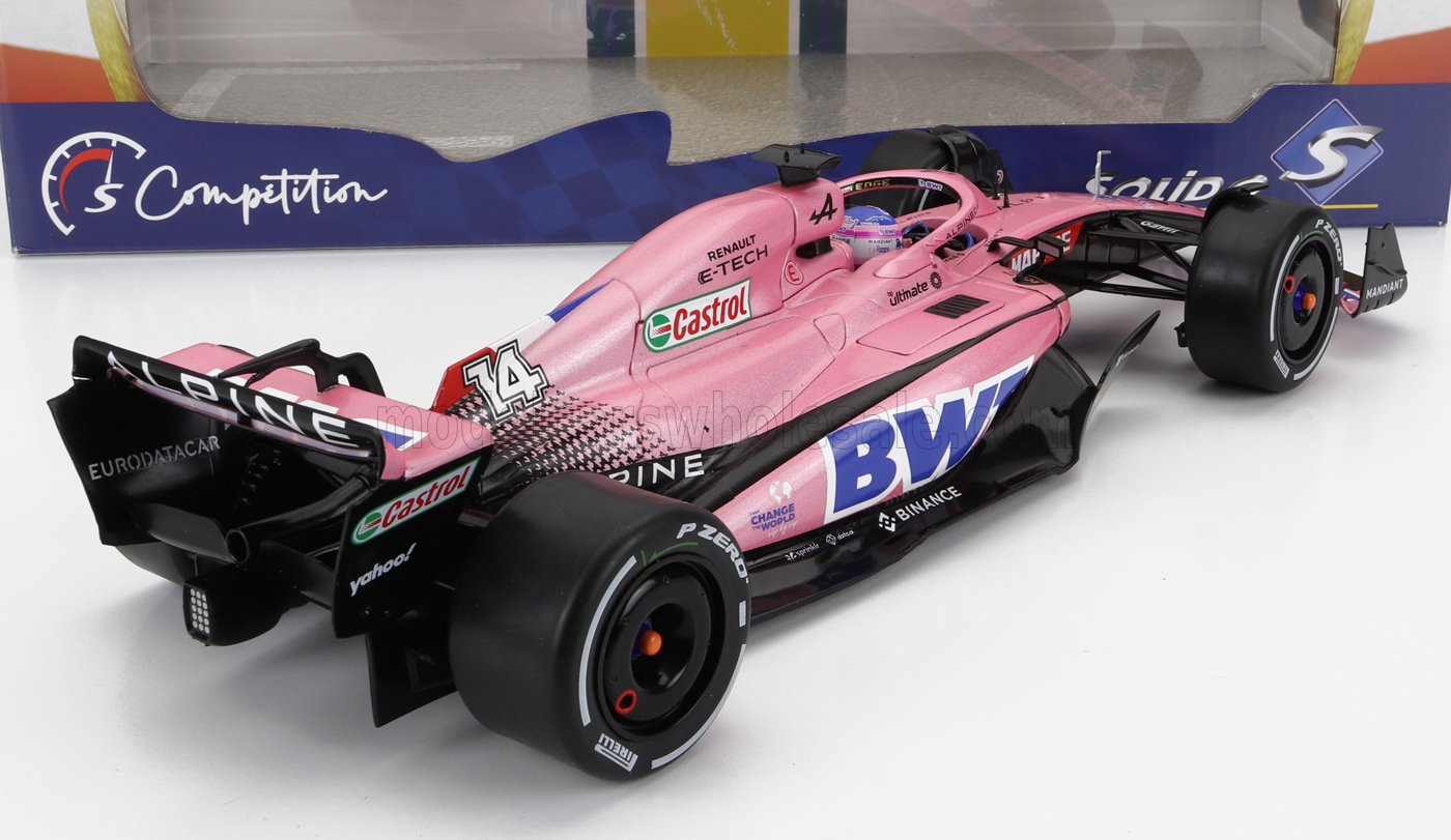 ALPINE  F1 A522 TEAM ALPINE N 14 GP DEL BAHRAIN 2022 FERNANDO ALONSO - ROSA - Vroomi