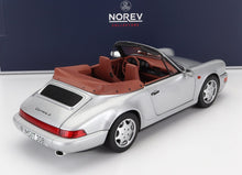 PORSCHE - 911 964 CARRERA 2 CABRIOLET 1990 - ARGENTO
