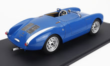 PORSCHE - 550A SPIDER 1954 - CON VETRINA - BLU - Vroomi