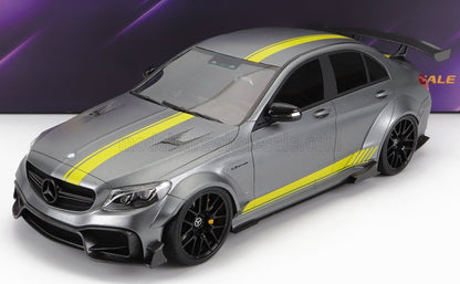 MERCEDES BENZ - C-CLASS C63S AMG DARWINPRO WIDEBODY 2019 - MATT GREY YELLOW - Vroomi